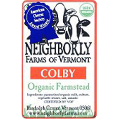 neighborly farms of vermont colby cheese