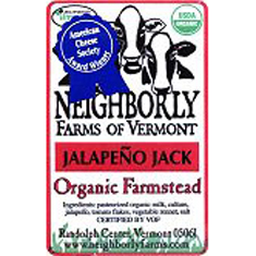 neighborly farms of vermont jalapeno jack cheese