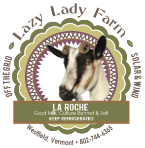 lazy lady farm la roche cheese