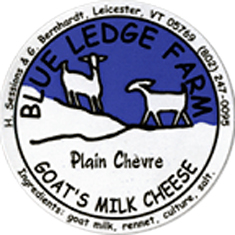 blue ledge farm plain chevre cheese