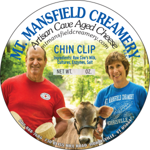 Mt. Mansfield Creamery Chin Clip mt. mansfield creamery chin clip cheese