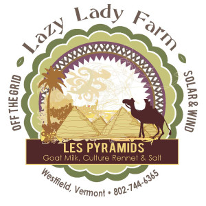 lazy lady farm les pyramids cheese