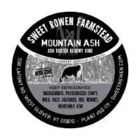 sweet rowen farmstead mountain ash cheese