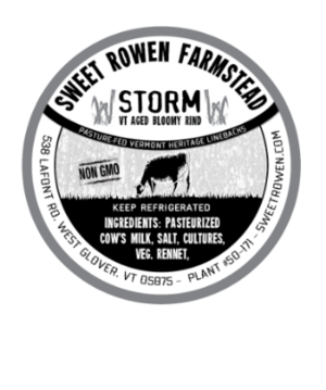 sweet rowen farmstead storm cheese