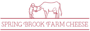 SBF Cheese logo red-white